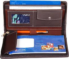 Document Cheque Book Pouch